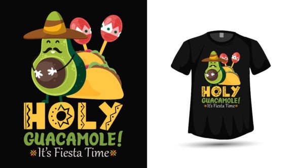 Cinco De Mayo Avocado T-Shirt Designs: A Graphic Gem