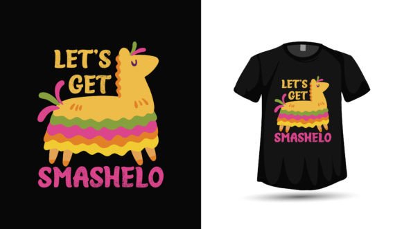 Cinco De Mayo Lama Unicorn Tshirt Design: A Versatile Graphic for Content Creators
