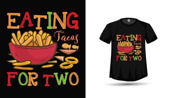 Cinco De Mayo Taco Lover T-shirt Design for Graphics