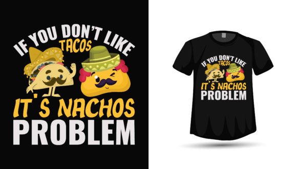 Cinco De Mayo Taco Lover Tshirt Design: A Vibrant Graphics Asset