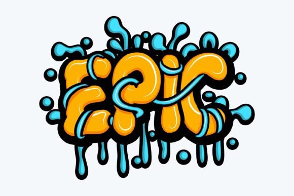 Epic: A Bold Graffiti Lettering for T-Shirt Designs