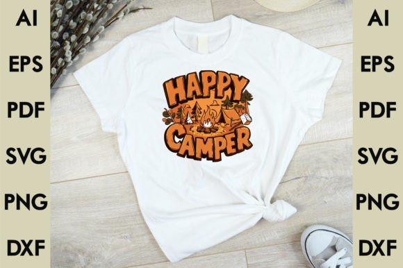 Happy Camper: A Charming Addition to Your Embroidery Collection