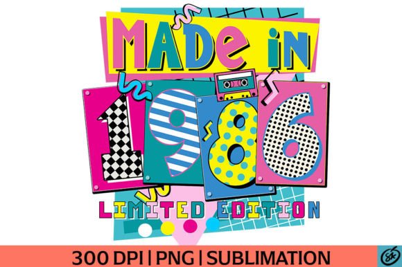 Review: Made in 1986 PNG for T-Shirt Designs