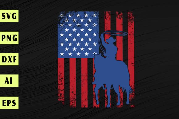 Rodeo Team Roping Distressed Grunge: A Must for T-Shirt Designs